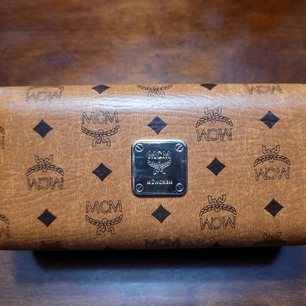 MCM sunglasses case